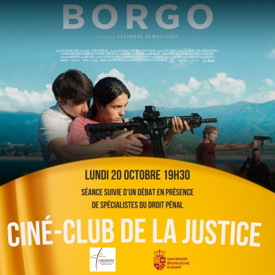Ciné-club de la Justice - Lundi 20 octobre 2025