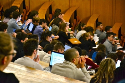 Étudiants en amphi