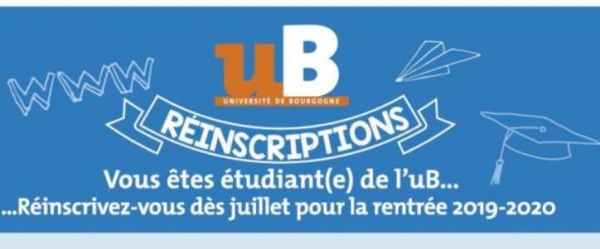 Réinscriptions par le web